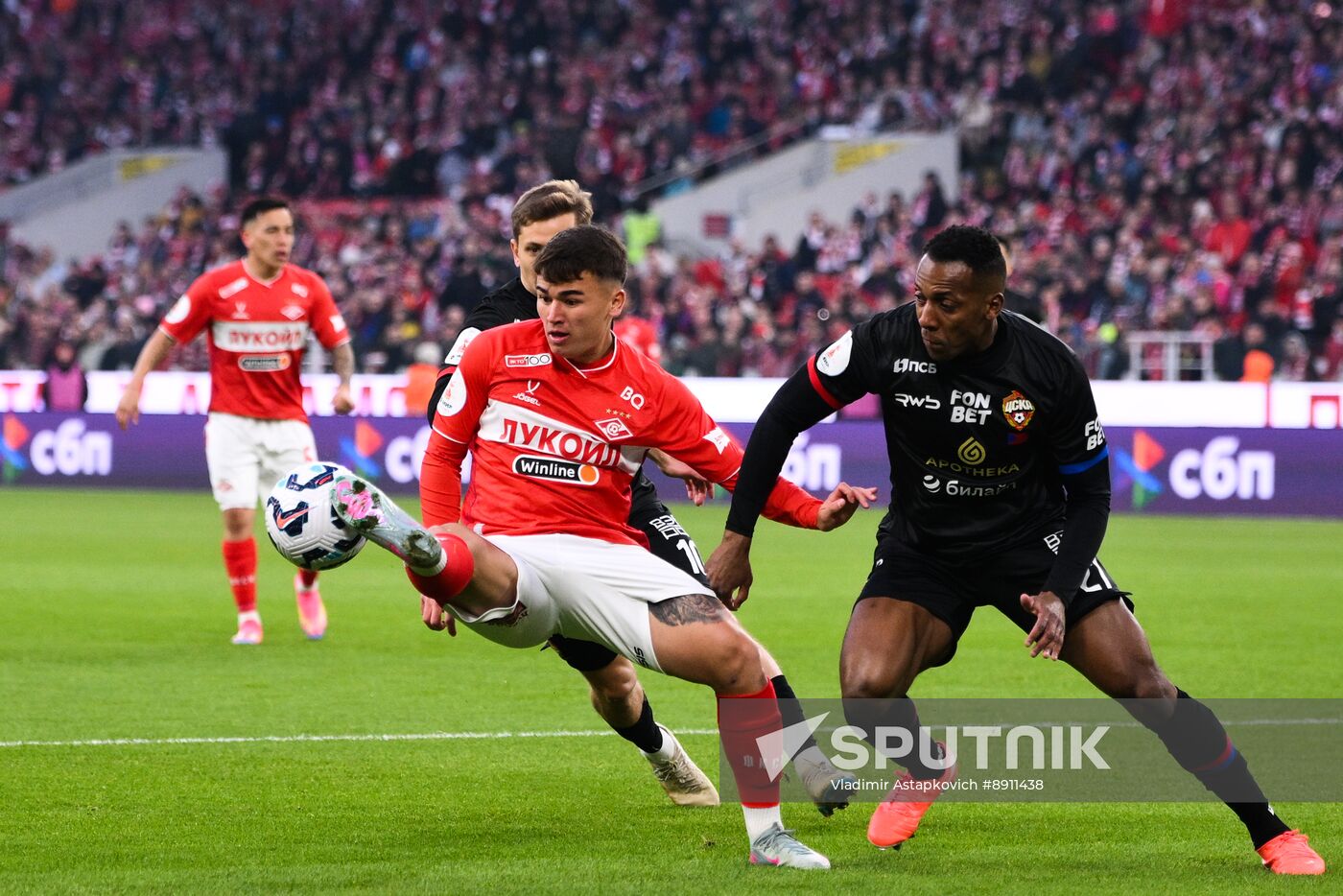 Russia Soccer Premier-League Spartak - CSKA