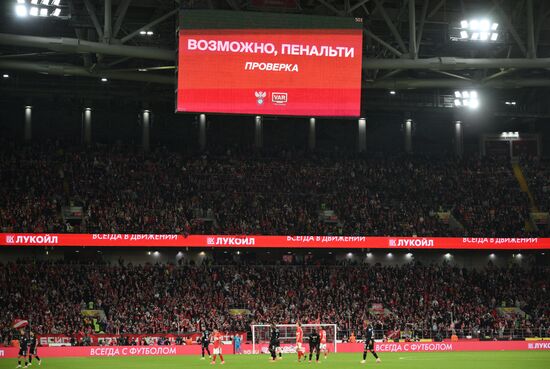 Russia Soccer Premier-League Spartak - CSKA