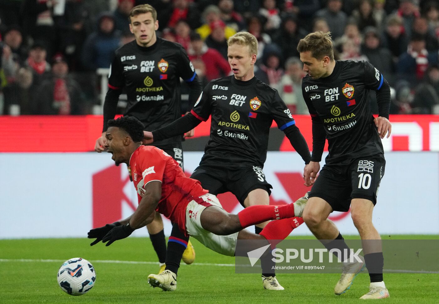 Russia Soccer Premier-League Spartak - CSKA