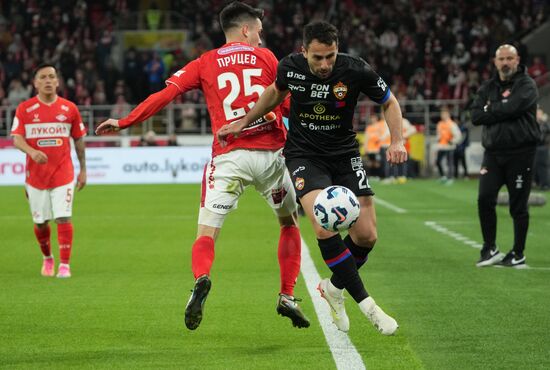 Russia Soccer Premier-League Spartak - CSKA