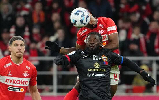 Russia Soccer Premier-League Spartak - CSKA