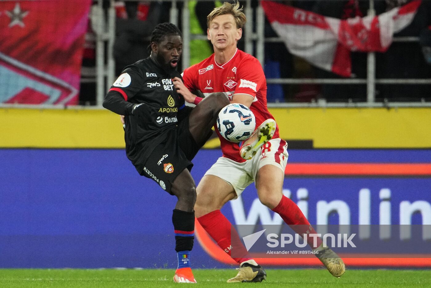 Russia Soccer Premier-League Spartak - CSKA