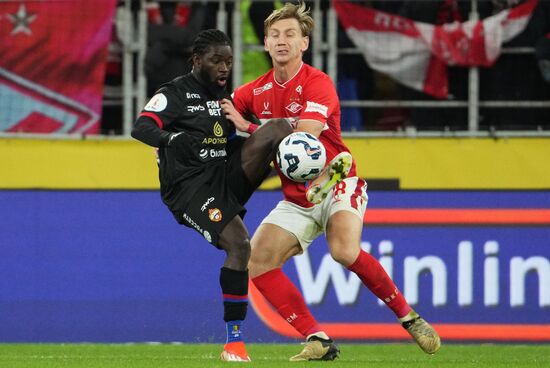 Russia Soccer Premier-League Spartak - CSKA