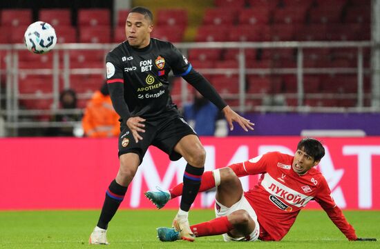 Russia Soccer Premier-League Spartak - CSKA