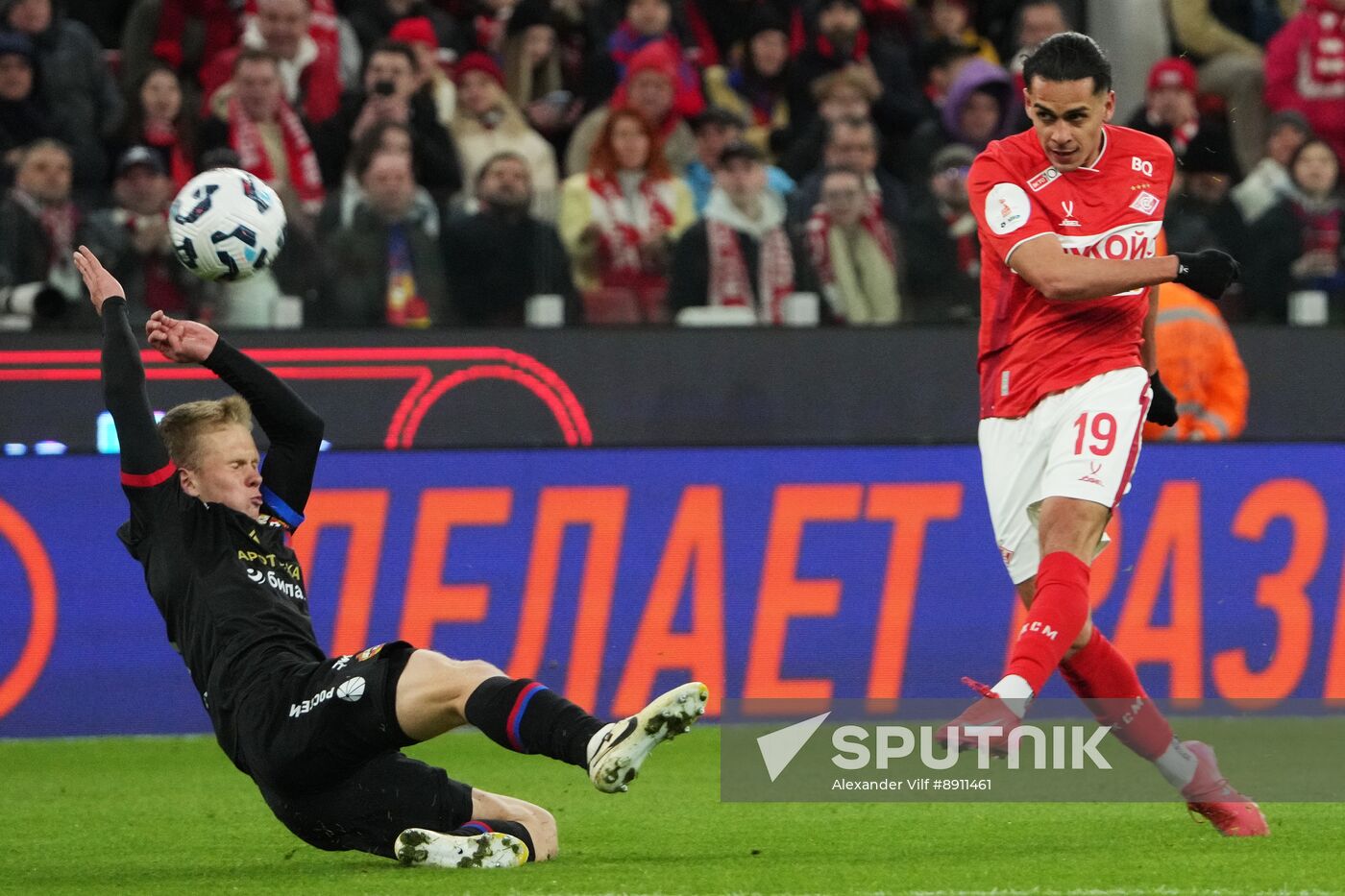 Russia Soccer Premier-League Spartak - CSKA