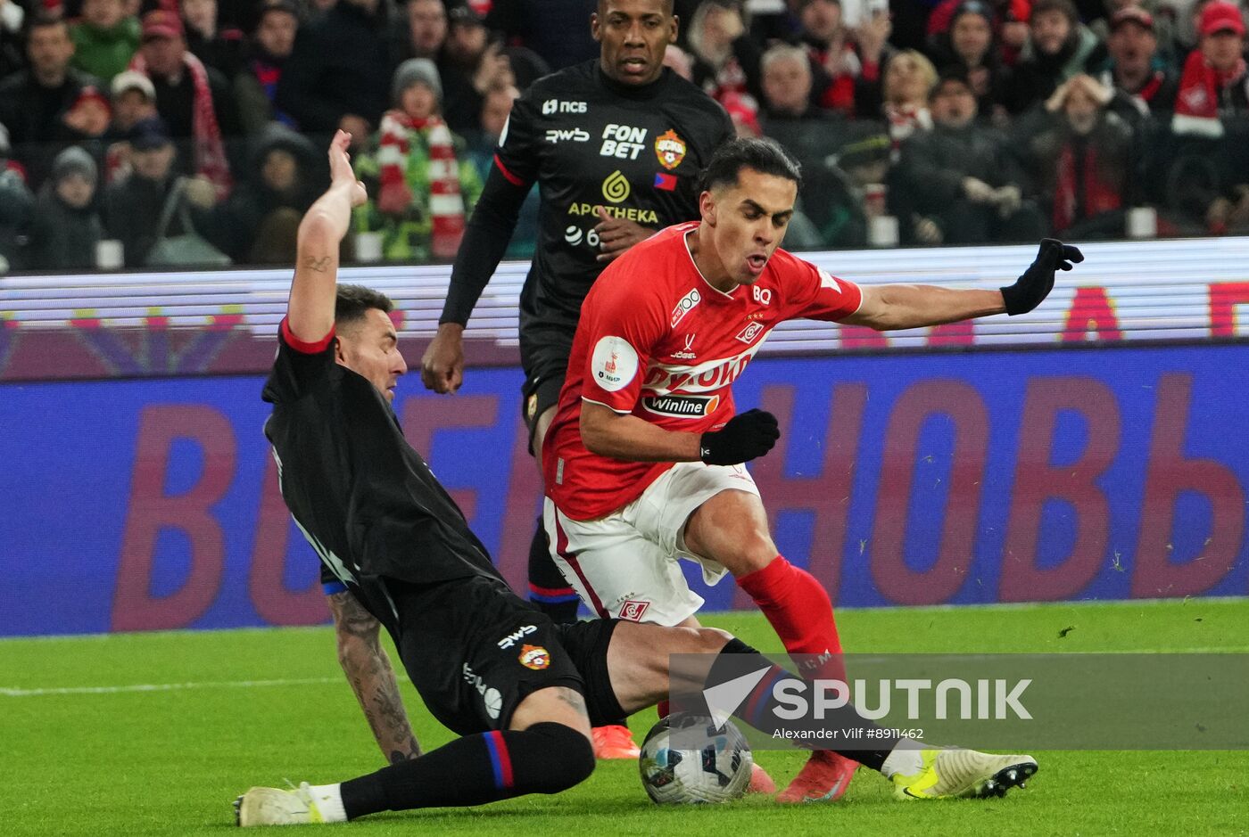 Russia Soccer Premier-League Spartak - CSKA