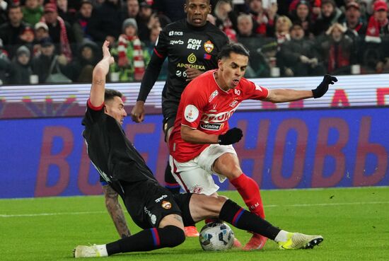 Russia Soccer Premier-League Spartak - CSKA