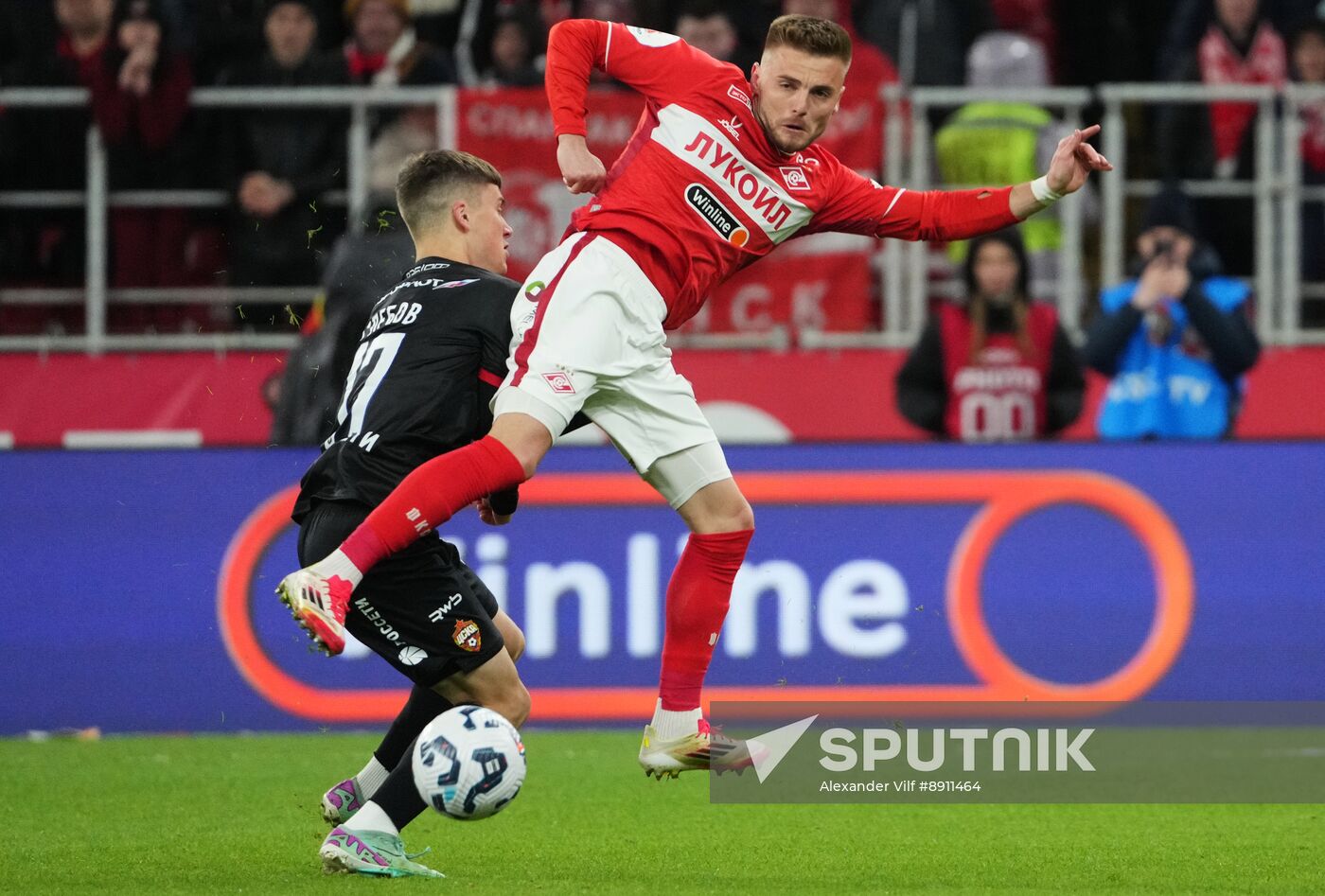 Russia Soccer Premier-League Spartak - CSKA