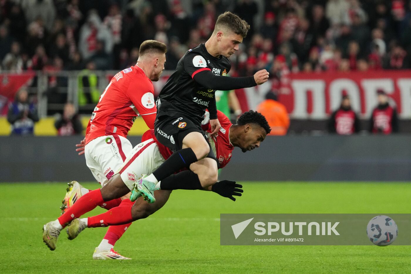 Russia Soccer Premier-League Spartak - CSKA