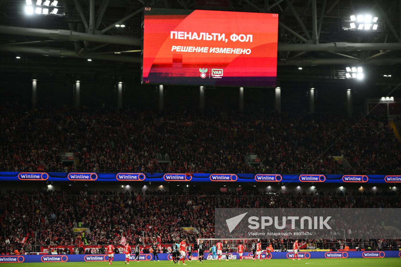 Russia Soccer Premier-League Spartak - CSKA