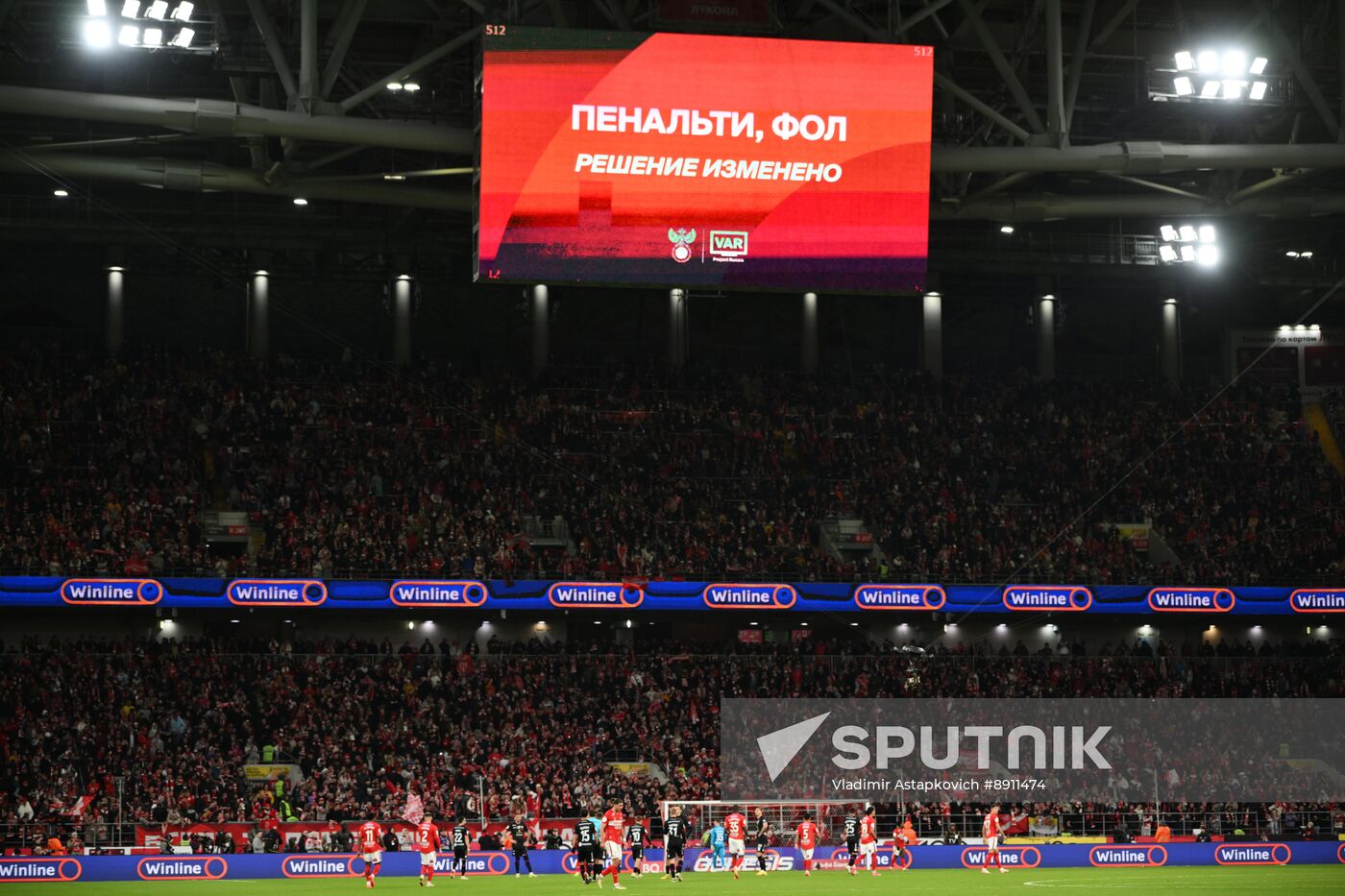 Russia Soccer Premier-League Spartak - CSKA