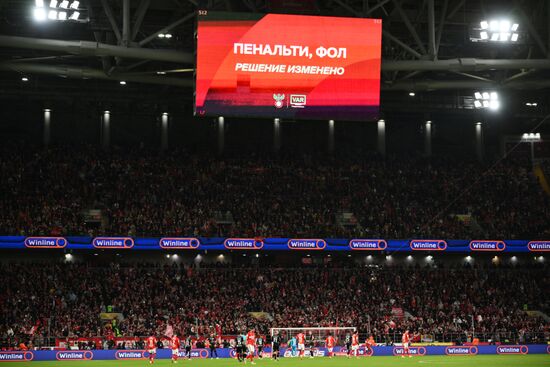 Russia Soccer Premier-League Spartak - CSKA