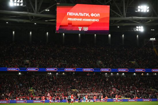 Russia Soccer Premier-League Spartak - CSKA