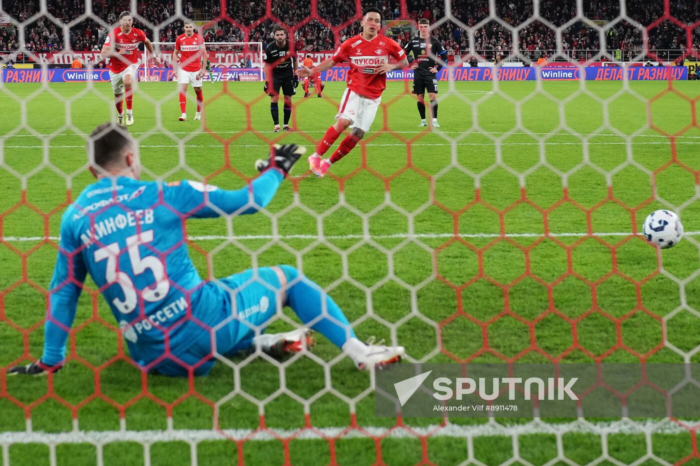 Russia Soccer Premier-League Spartak - CSKA