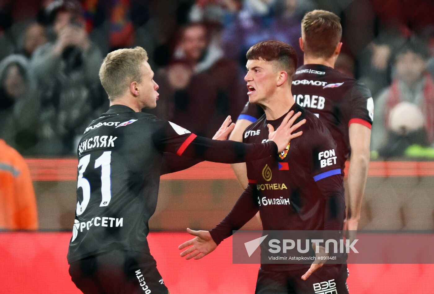 Russia Soccer Premier-League Spartak - CSKA
