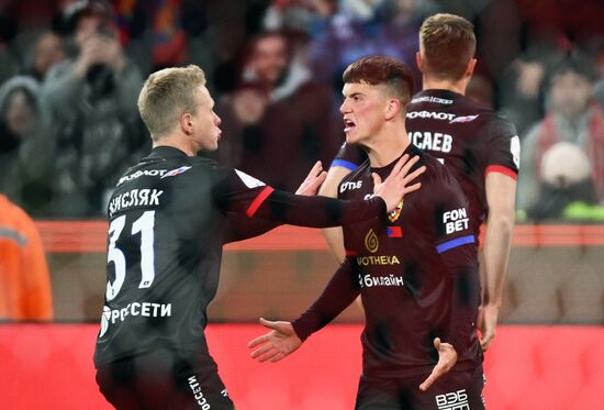 Russia Soccer Premier-League Spartak - CSKA