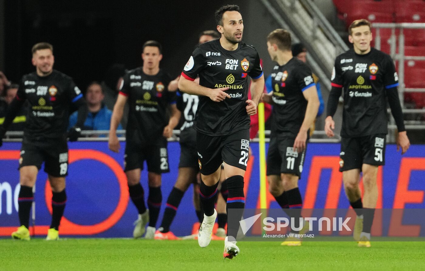 Russia Soccer Premier-League Spartak - CSKA
