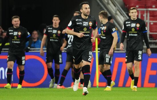 Russia Soccer Premier-League Spartak - CSKA