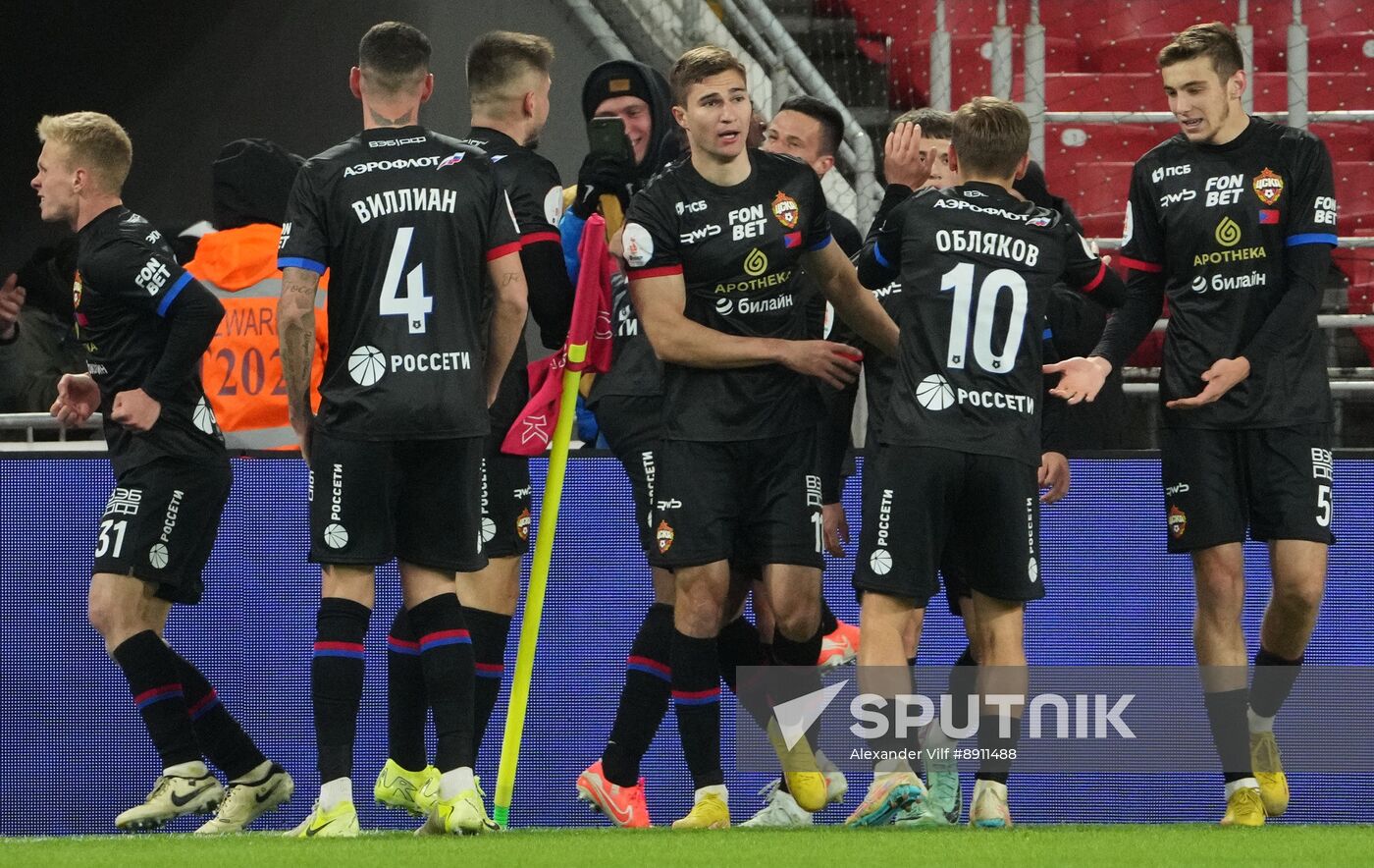 Russia Soccer Premier-League Spartak - CSKA