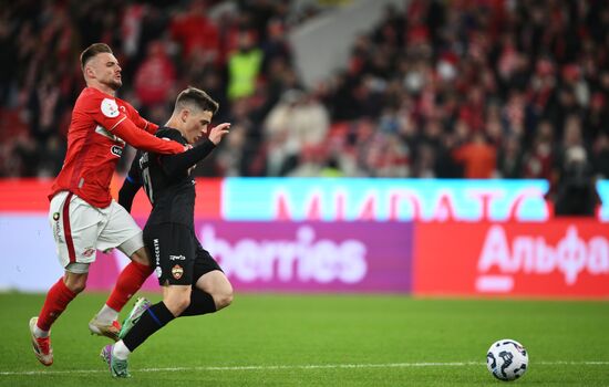 Russia Soccer Premier-League Spartak - CSKA