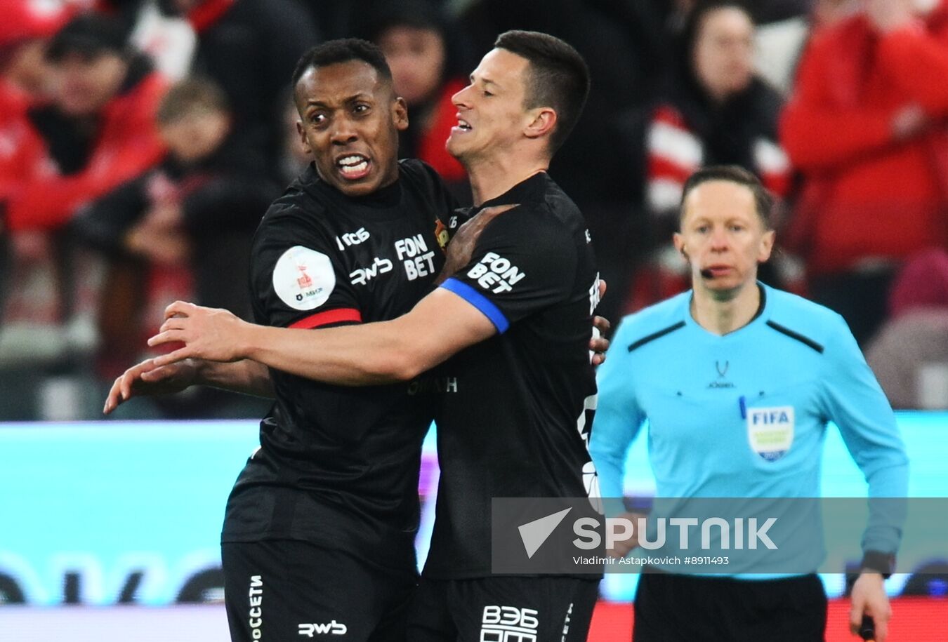 Russia Soccer Premier-League Spartak - CSKA
