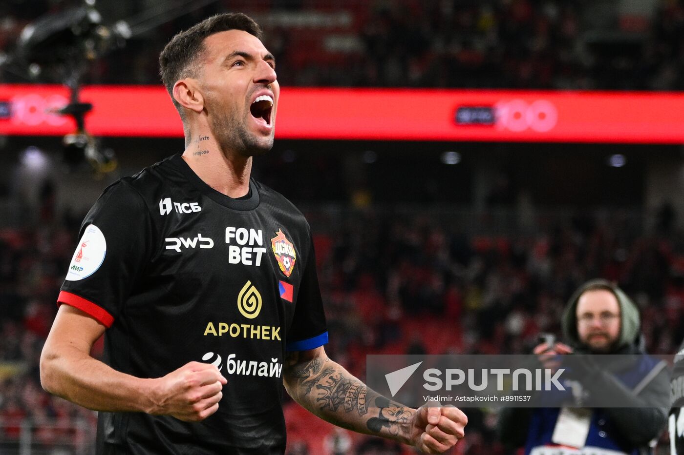 Russia Soccer Premier-League Spartak - CSKA