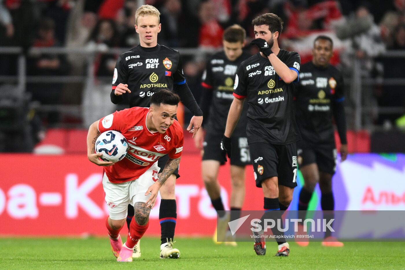 Russia Soccer Premier-League Spartak - CSKA