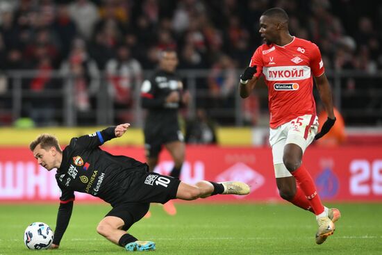 Russia Soccer Premier-League Spartak - CSKA