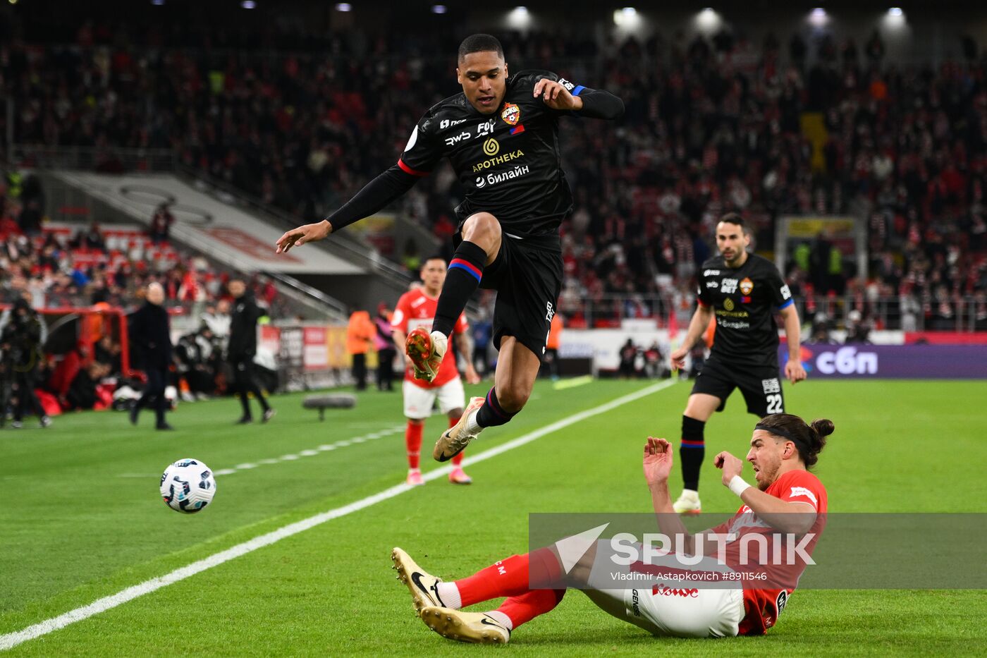 Russia Soccer Premier-League Spartak - CSKA