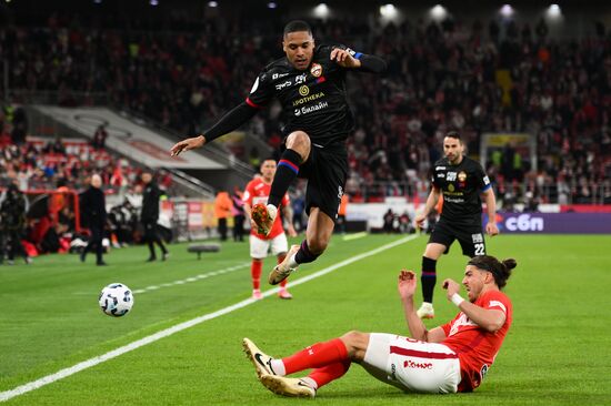 Russia Soccer Premier-League Spartak - CSKA