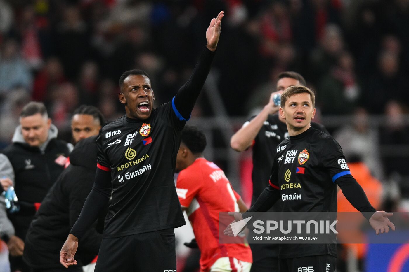 Russia Soccer Premier-League Spartak - CSKA
