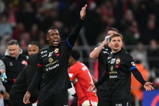 Russia Soccer Premier-League Spartak - CSKA