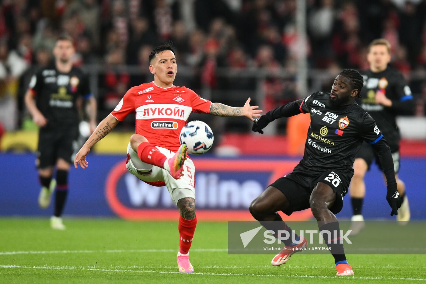 Russia Soccer Premier-League Spartak - CSKA