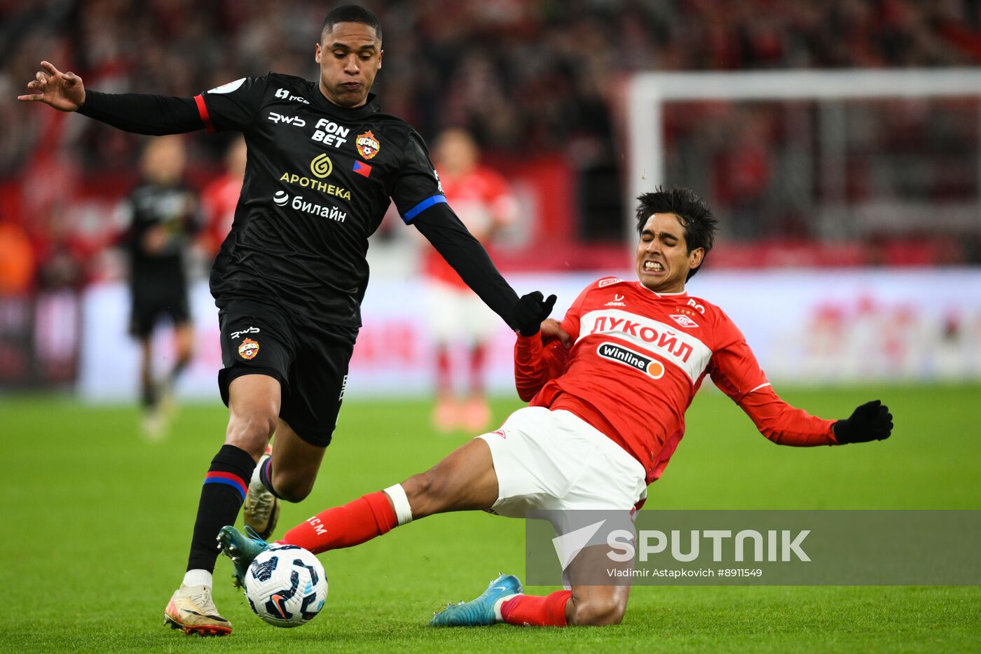 Russia Soccer Premier-League Spartak - CSKA