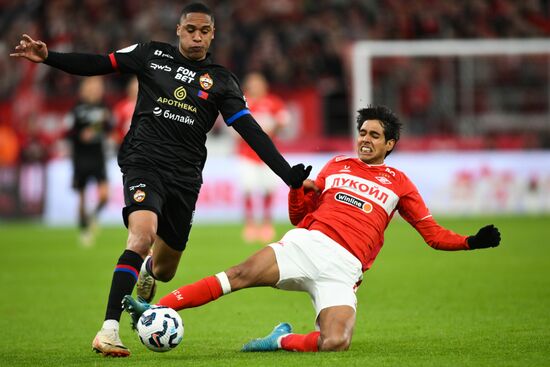Russia Soccer Premier-League Spartak - CSKA