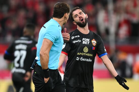 Russia Soccer Premier-League Spartak - CSKA