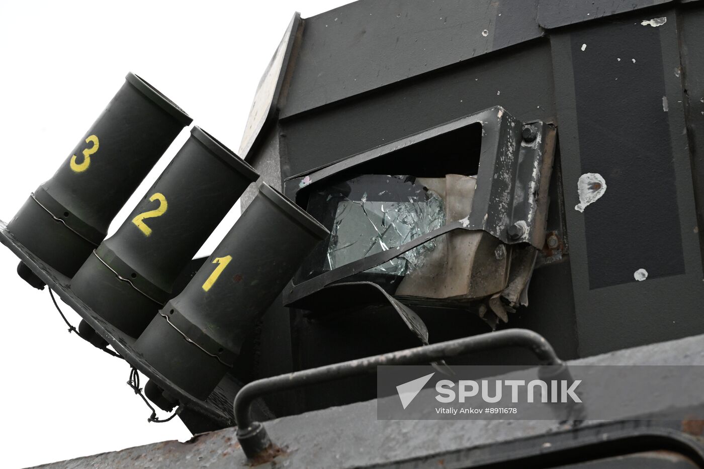 Russia Ukraine Captured Military Equipment Exhibition