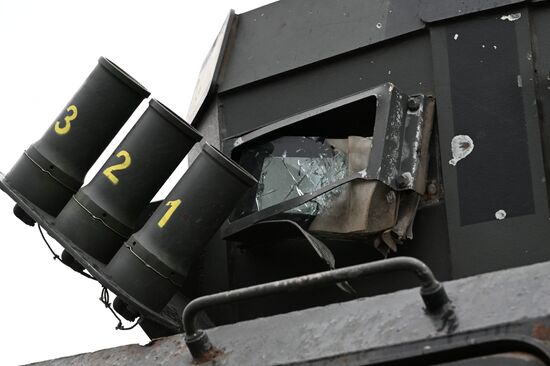 Russia Ukraine Captured Military Equipment Exhibition