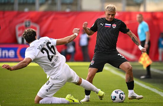 Russia Soccer Premier-League Khimki - Akron