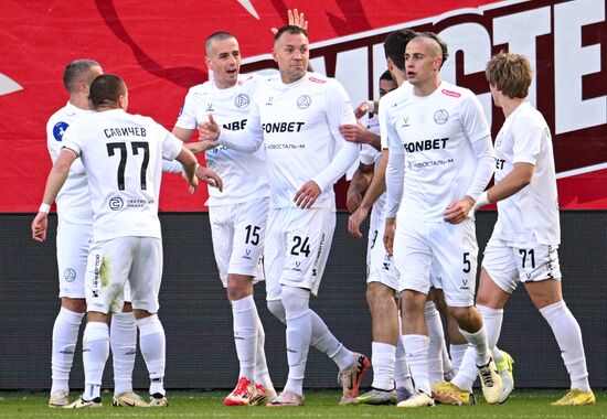 Russia Soccer Premier-League Khimki - Akron