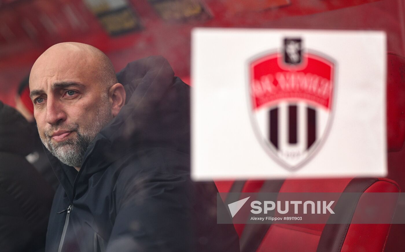 Russia Soccer Premier-League Khimki - Akron
