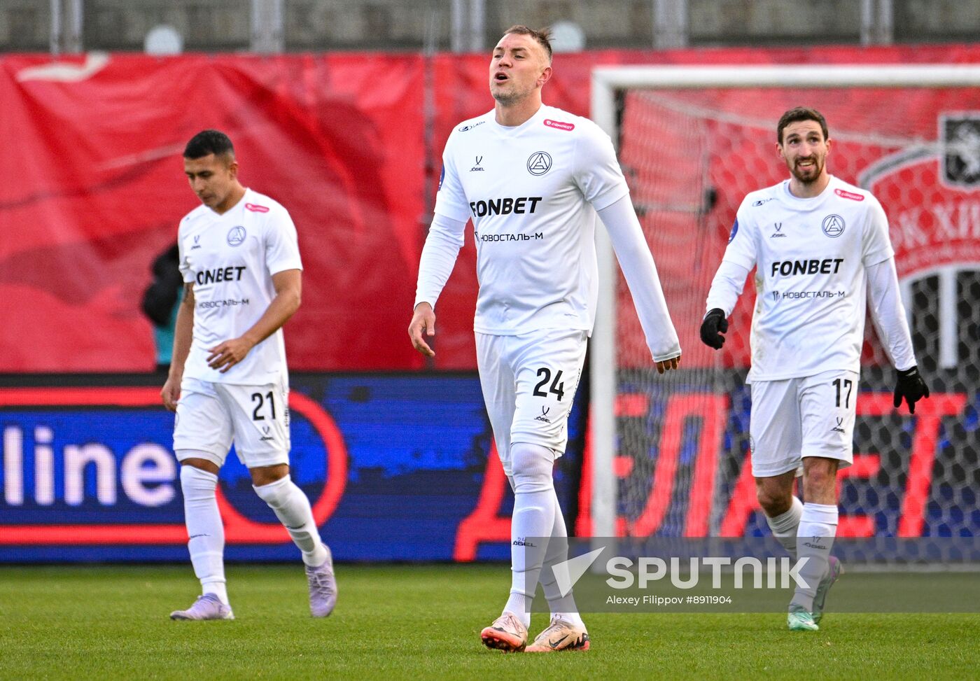 Russia Soccer Premier-League Khimki - Akron