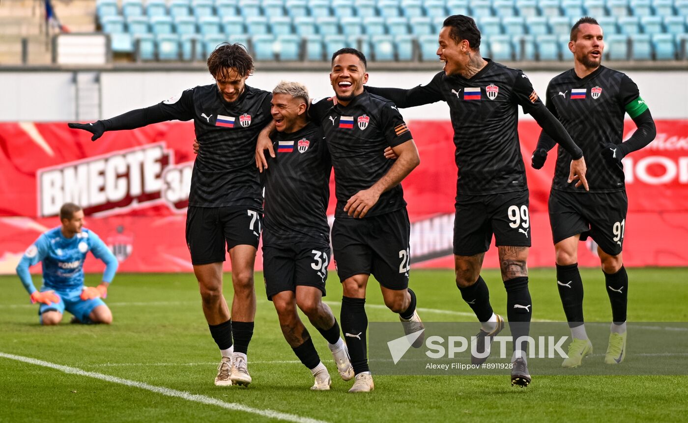 Russia Soccer Premier-League Khimki - Akron