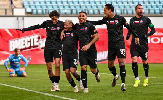 Russia Soccer Premier-League Khimki - Akron