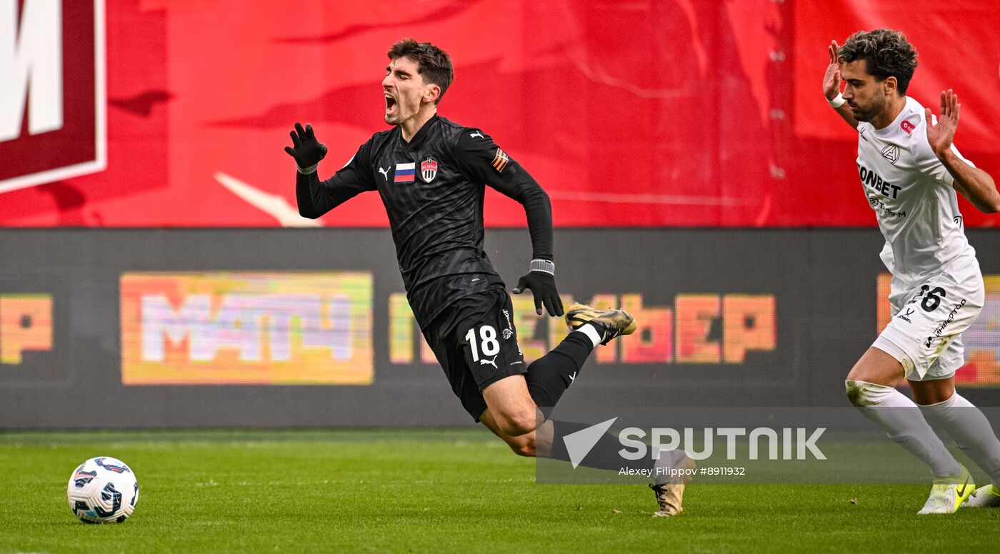 Russia Soccer Premier-League Khimki - Akron