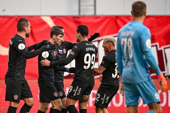 Russia Soccer Premier-League Khimki - Akron