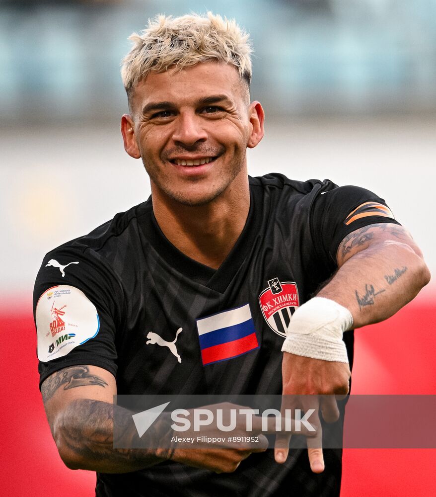 Russia Soccer Premier-League Khimki - Akron