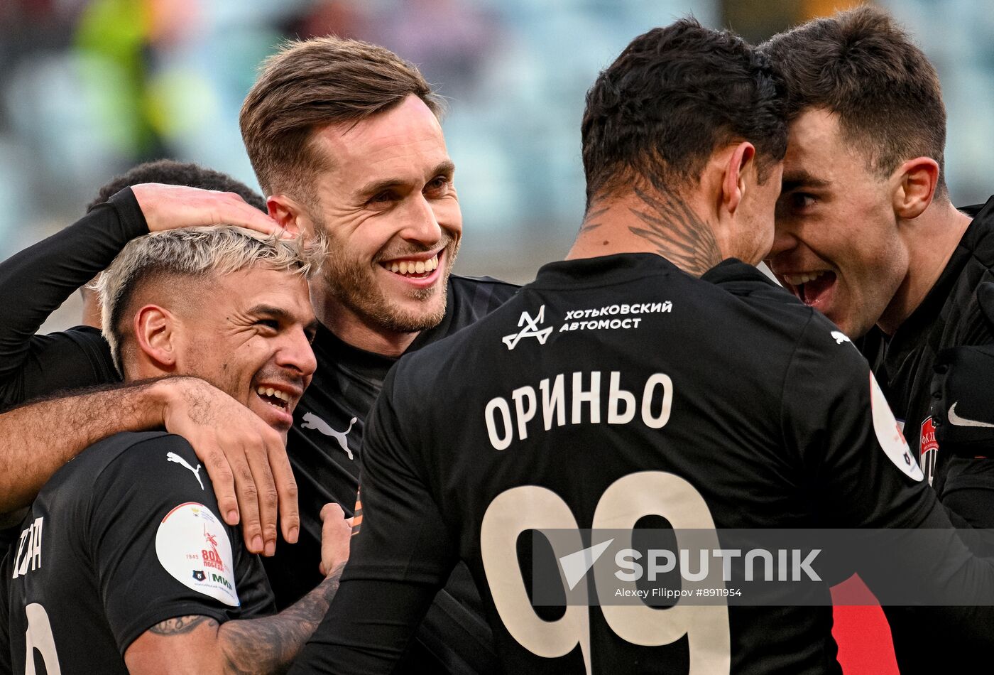 Russia Soccer Premier-League Khimki - Akron