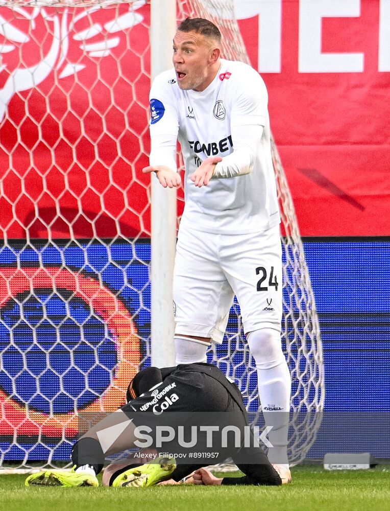 Russia Soccer Premier-League Khimki - Akron
