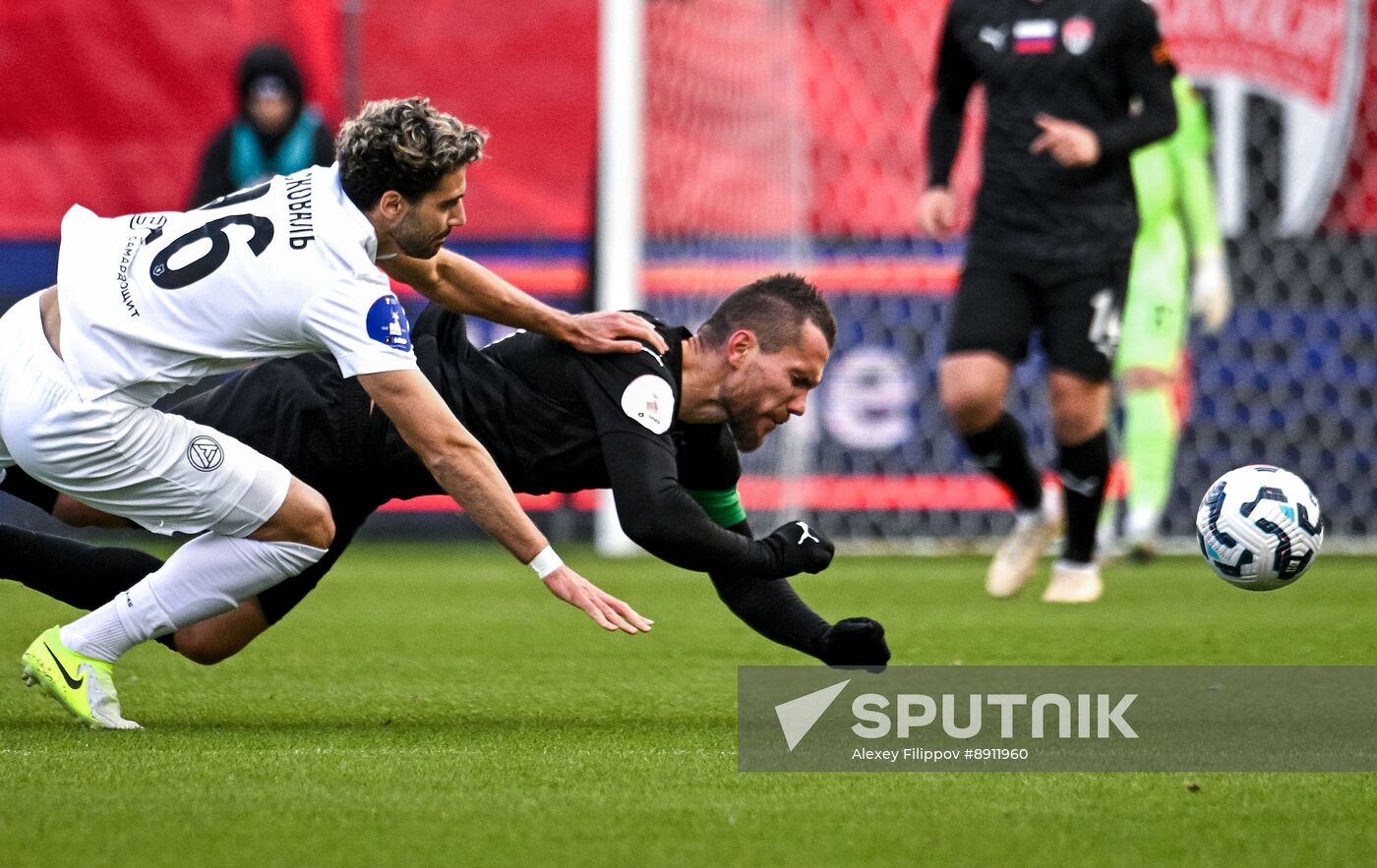Russia Soccer Premier-League Khimki - Akron